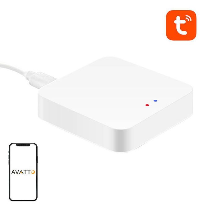 Večprotokolni prehod Avatto GW02 Zigbee 3.0; BLE; Sig Mesh