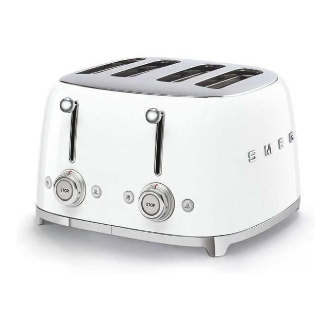 Opekač kruha SMEG TSF03WHEU  bele barve