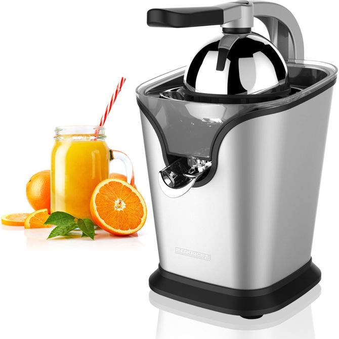 Sokovnik za citruse Heinrich HZP8692, 100 W, siva/črna