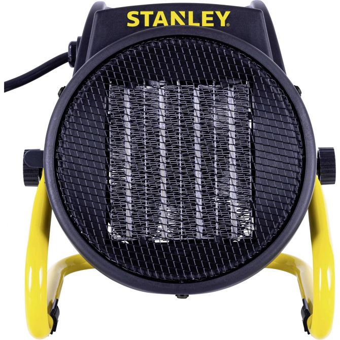 Grelec Stanley SXJH002000E, 2000 W, za prostore do približno 20 m², črno/rumena