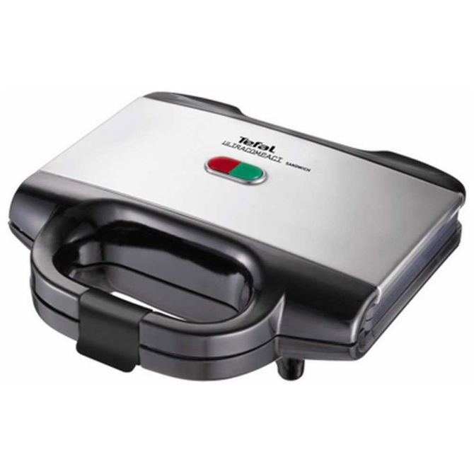 Aparat za sendviče Tefal Ultracompact Inox [SM155212], 700 W, 2 plošči