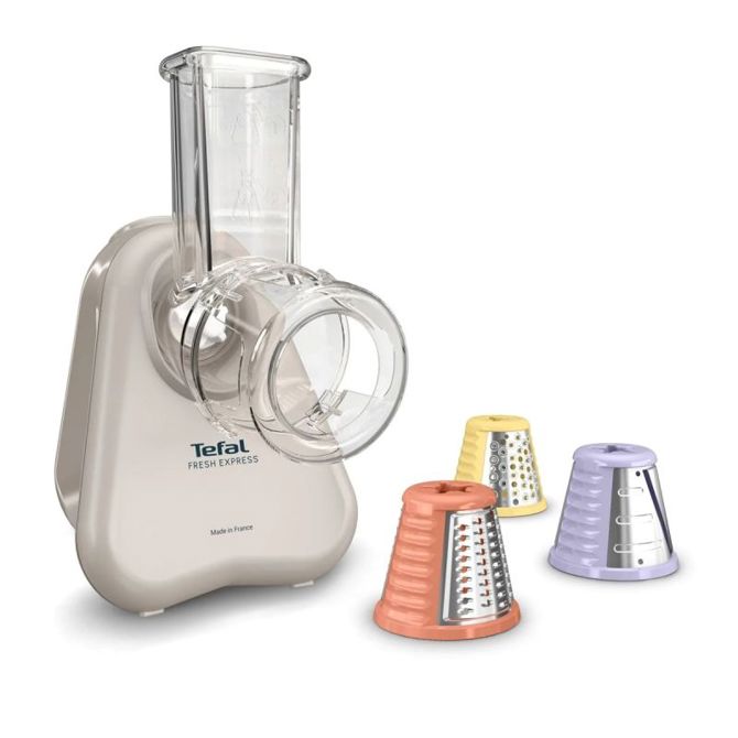 Sekljalnik zelenjave Tefal Fresh Express DN853BE0, 200 W, 3 funkcije, sistem neposrednega serviranja