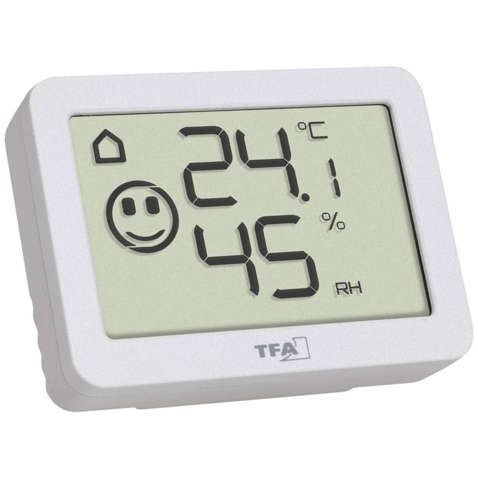 TFA Dostmann  termo/higrometer bela 30.5055.02