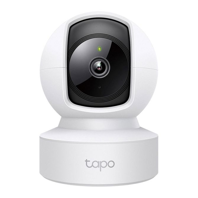 Varnostna kamera TP-Link Tapo C212, 3MP, nočni vid, Wi-Fi/Ethernet, PTZ nadzor, podpora Alexa/Google Assistant, bela