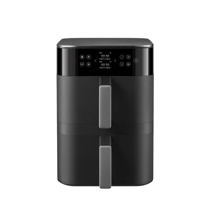 Cvrtnik na zrak Xiaomi Smart Double Stack Air Fryer 12 L, dvojna košara, 2800 W, LCD zaslon, 14 programov, pomivalni stroj