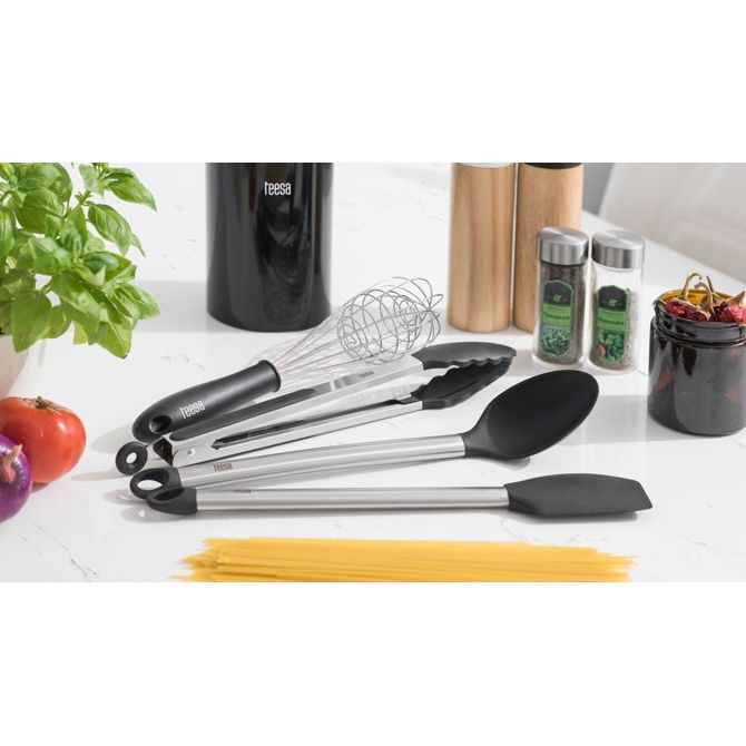 9 delni set silikonskih + inox kuhinjskih pripomočkov 2
