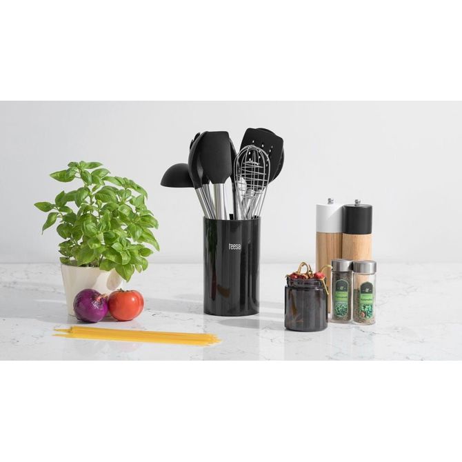 9 delni set silikonskih + inox kuhinjskih pripomočkov 3