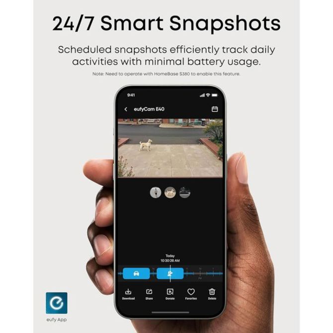 Anker Eufy Security eufyCam E40 komplet 2 kameri + baza 5