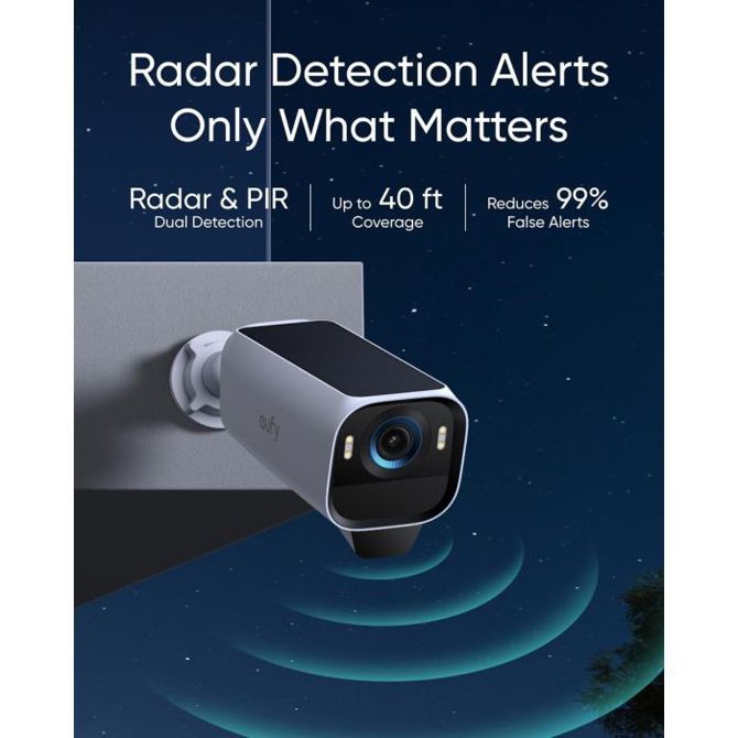 Anker Eufy Security eufyCam S3 Pro komplet 2 kameri + baza 4