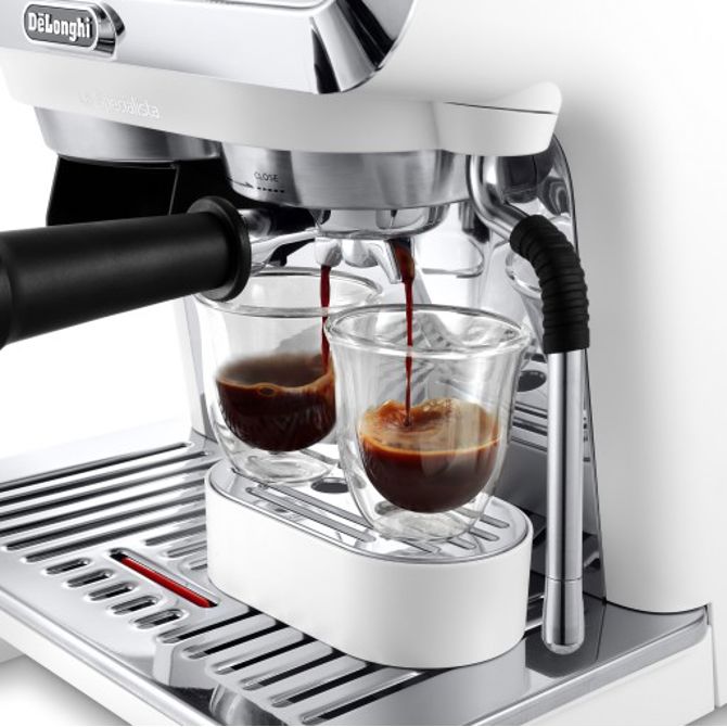 Aparat za espresso DeLonghi La Specialista Arte EC 9155.W (bel/nerjaveče jeklo) 2