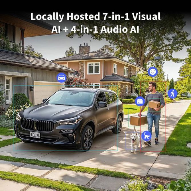 Kamera AQARA Camera Hub G5 PRO, Wi-Fi, bela 4