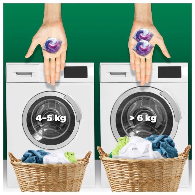 Kapsule za pranje barvnega perila Ariel + Extra Color & Fiber Protection, 26 pranj 6