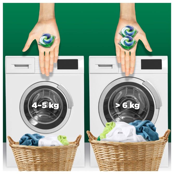 Kapsule za pranje perila Ariel + Touch of Lenor Fresh Air, 26 pranj 6