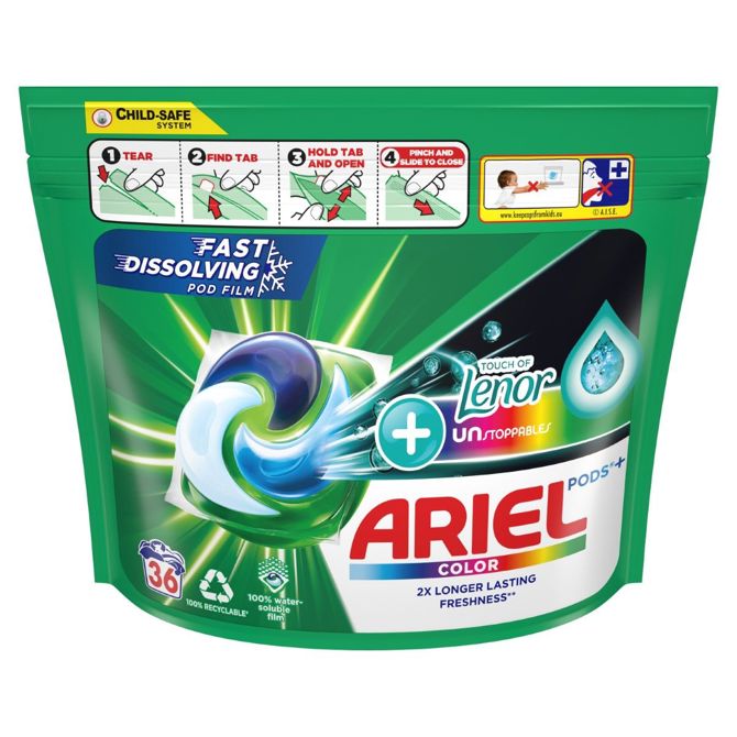 ARIEL KAPSULE UNSTOPPABLES 36 KOS 2