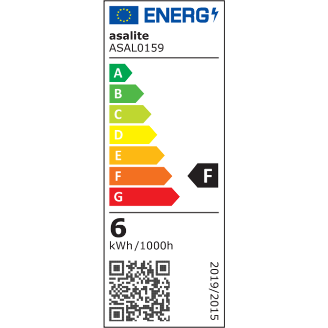 ASALITE LED sijalka GU9 R63 6W 4000K 600lm 3