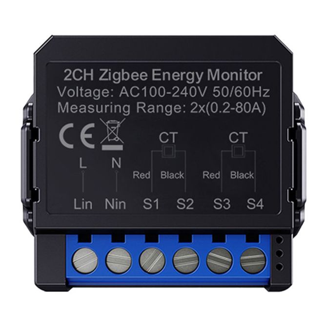 Pametni dvosmerni števec energije Avatto ZigBee ZWPM16-2 2
