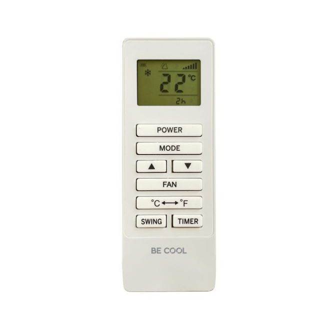 Prenosna klimatska naprava Becool BC16KL2501GW 16.000 BTU Wi-Fi ogrevanje bela 3