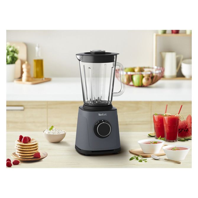 Blender Tefal BL771B PerfectMix Essential, 1200 W, steklena posoda 1,75 l, tehnologija Powelix, drobilnik ledu, pulzna funkcija 5