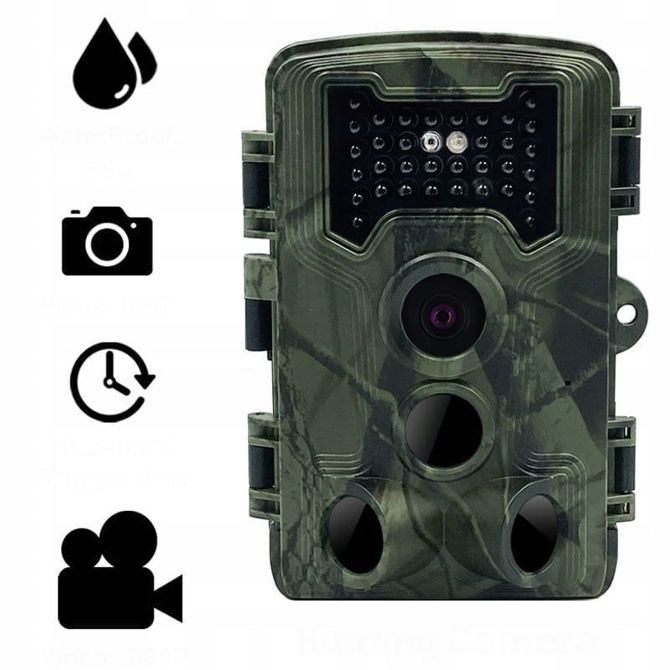 Brezžična prenosna lovska kamera LCD 36Mpx FULL HD 6