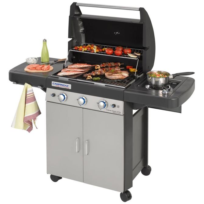 Plinski žar Campingaz BBQ 3 Series Classic LS Plus, 9,6 + 2,3 kW, 2800 cm2 3