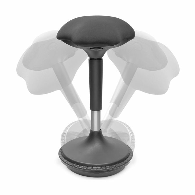 Digitus stol ergonomski črn DA-90422 2