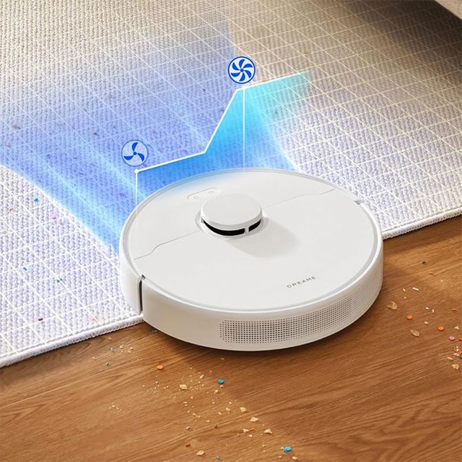 Robotski sesalnik Dreame D10 Plus, gen. 2, samopraznilna postaja, bel (6976233675879) 6