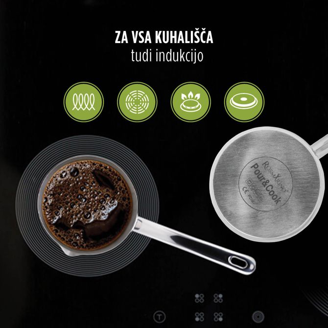 Džezva Rosmarino Pour&Cook II, 700 ml, 10 cm x 12 cm 3