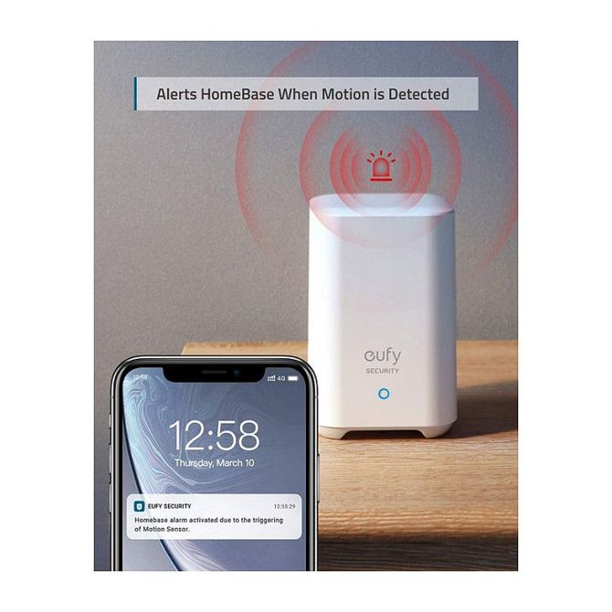 Eufy Security - Senzor gibanja Wi-Fi bel 3