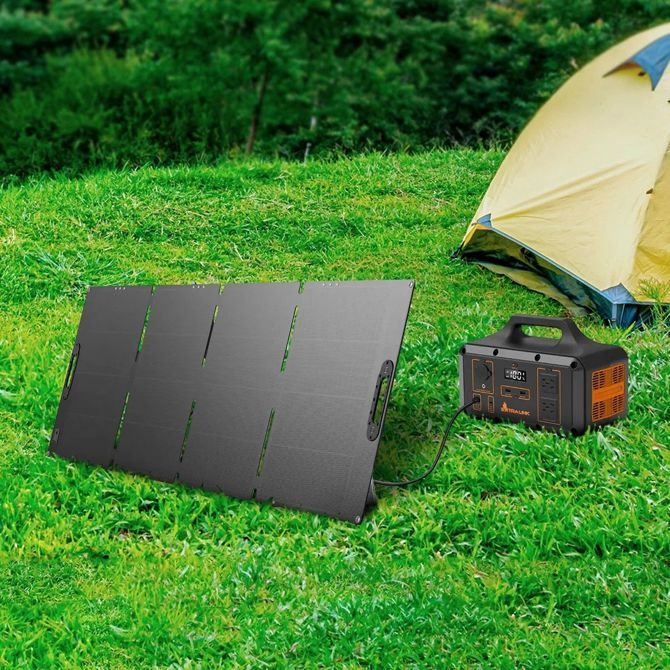 Extralink EPS-120W | Zložljiva sončna plošča | za elektrarno 4