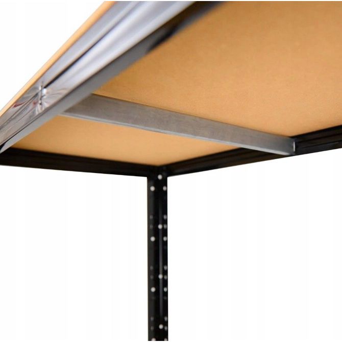 EXTRALINK 4-NASTROJNA POLICA 180X120X60 ČRNA 500 KG PRO-0667 5