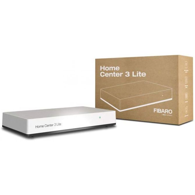 Centralna enota za pametni dom Fibaro Home Center 3 Lite (FGHC3L) , brezžična, Z-Wave 2