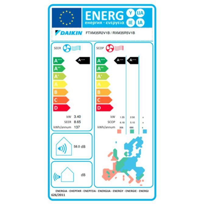 Klimatska naprava Daikin Perfera FTXM35R / RXM35R 2