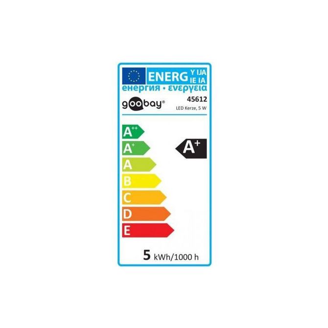 LED-žarnica GOOBAY E14 2700K 5W 3