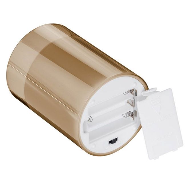 GOOBAY LED namizna sveča vosek steklo 7.5x10/12.5/15cm set 3 2