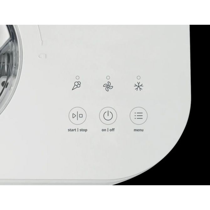 Aparat za sladoled Gorenje ICM10W, kompresorski, 1 l, elektronsko upravljanje, bele barve 3