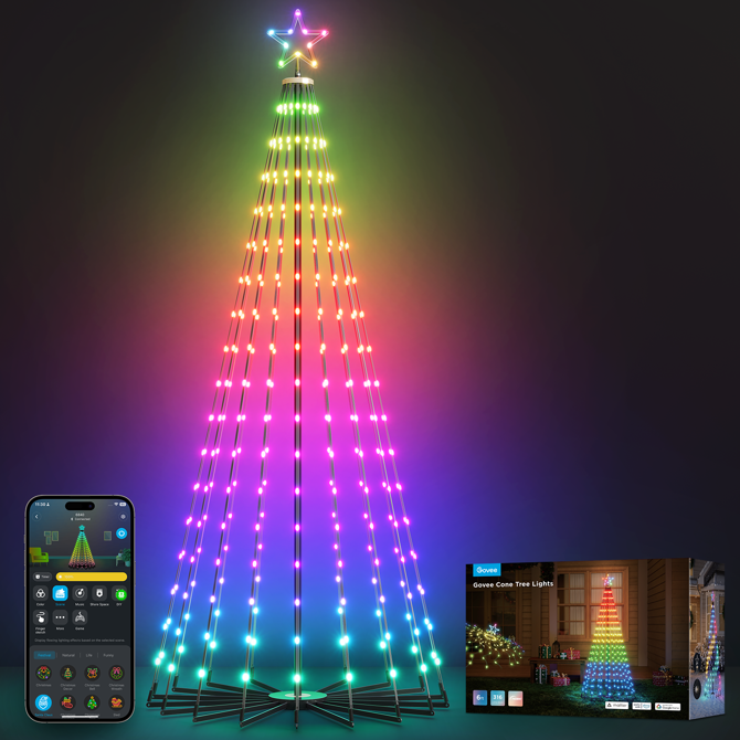 GOVEE Cone Tree Lights 5