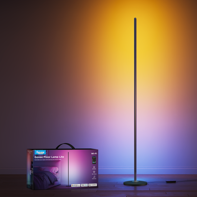 Talna svetilka Govee Floor Lamp Lite, RGBICW, 16 milijonov barv, pametni nadzor 4