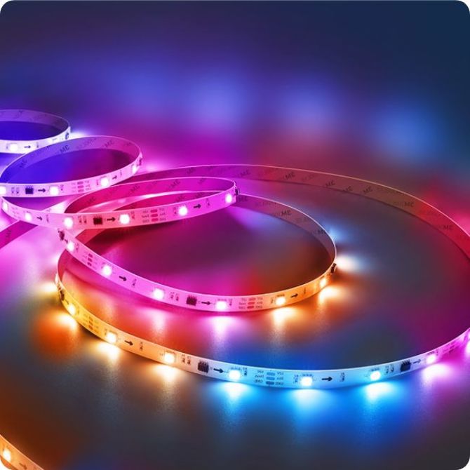 Pametni LED trak Govee RGBIC LED trak z zaščitnim premazom, model H619A, 5 m, Wi-Fi in Bluetooth, RGBIC osvetlitev 6