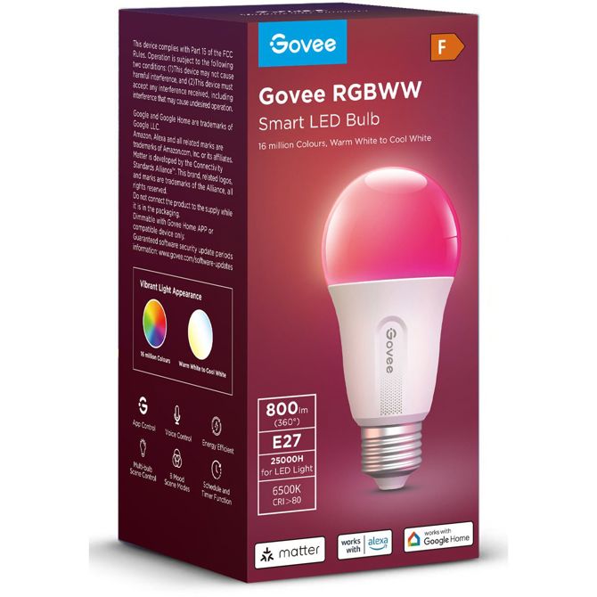 Pametna žarnica Govee z Wifi in BLE, 800 lm 3