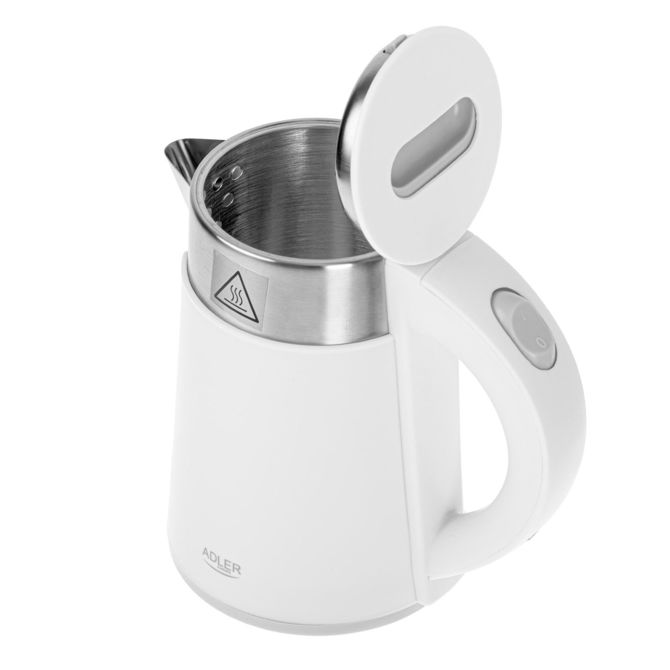 Grelnik vode Adler AD1372, 0.6 l, 800 W, bela 4