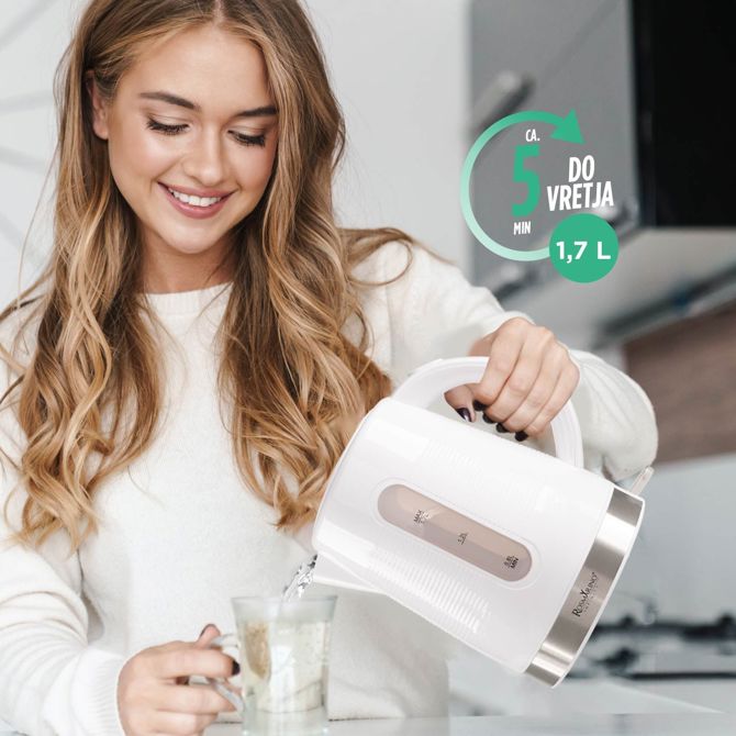 Grelnik vode Rosmarino Infinity Classic, 2200 W, 1,7 l, bel 2