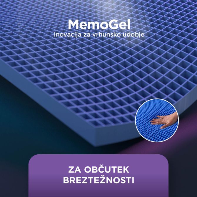 Hibridno ležišče Vitapur MemoElite, debelina 30 cm, 180x200 cm 3