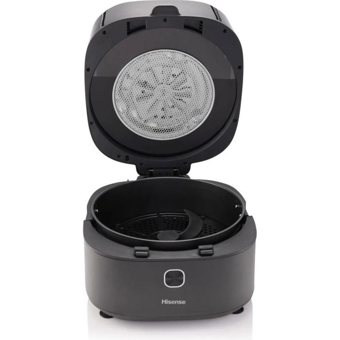 Cvrtnik na vroč zrak Hisense HAF1350DR, 6,7 l, 1350 W, samodejno mešanje, črne barve 3