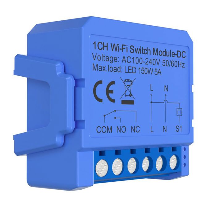 Avatto WSM16-DC-1 WiFi stikalo 1 kanal suhi kontakt DC 2