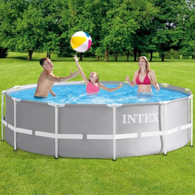 Bazen Intex Prism Frame Premium 26716NP, 366 cm, 8.592 l, kartušna filtracija, Prism Frame konstrukcija 3