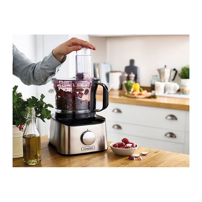 Kompaktni kuhinjski stroj Kenwood Multipro  iz satenastega nerjavečega jekla 2