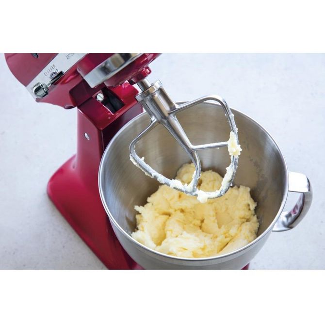 Ploščati stepač Kitchenaid KSM5THFBSS, nerjaveče jeklo, za 5KSM175-185 3