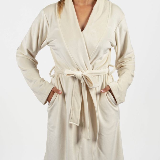 Kopalni plašč Cozy Cream, S/M S/M 2