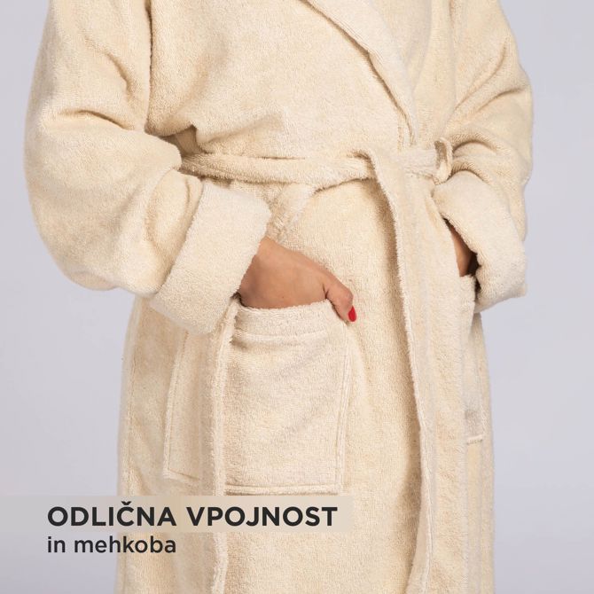 Kopalni plašč Svilanit INFINITY – bež 5723841 6