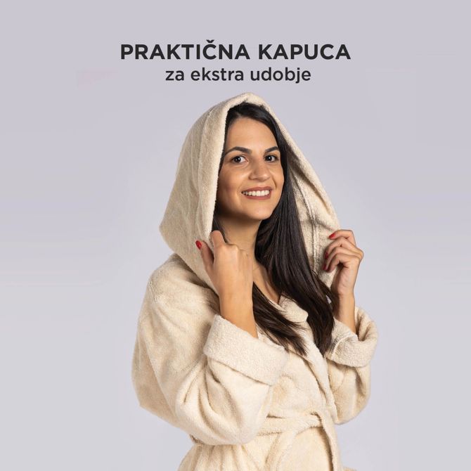 Kopalni plašč Svilanit INFINITY – bež 5723844 5